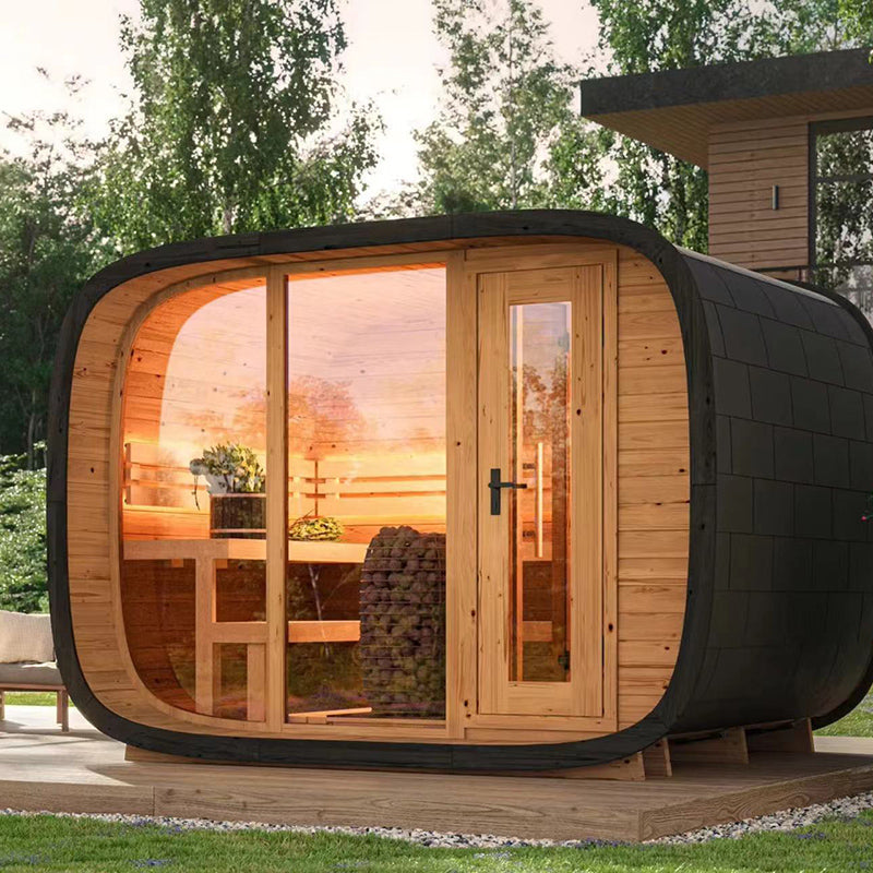 Premium Saunas Direct 6 Person Outdoor Sauna