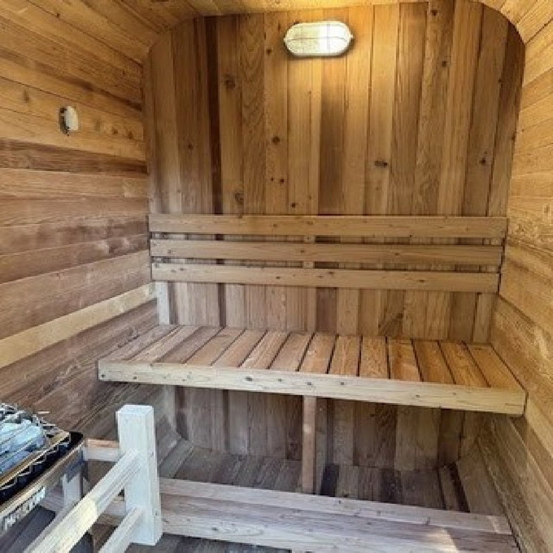 Premium Saunas Direct 4 Person Outdoor Sauna Cube