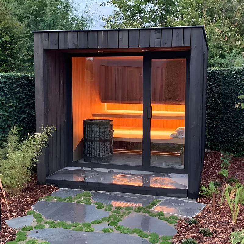 Premium Saunas Direct Luxury 6 Person Outdoor Sauna